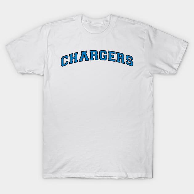 Los Angeles Chargers T-Shirt by teakatir